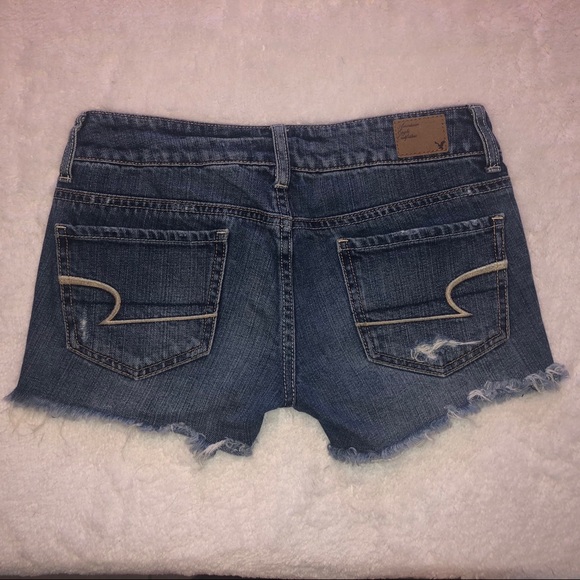 American Eagle ripped denim shorts - Picture 2 of 8